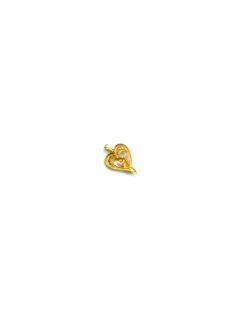Best Sale Colgante corazón con ángel circonitas oro 18k Colgante De Corazones