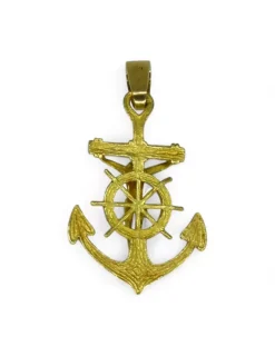 Shop Colgante cruz marinera con cristo oro 18k Cruces Especiales|Crucifijo