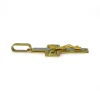 Cheap Colgante cruz plana cuadrada con cristo oro bicolor 18k Crucifijo