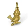 New Colgante de pájaro oro 18k Colgante De Animales