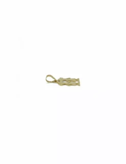 Discount Colgante dos niñas oro 18k Colgante De Corazones