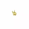 Sale Colgante elefante trompa hacia arriba oro 18k - 1,6 cm Colgante De Animales