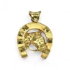 Discount Colgante herradura silueta caballo oro 18k Colgante De Animales