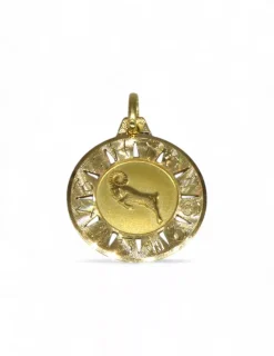 Cheap Colgante horóscopo Aries oro 18k - 2cm Colgante De Horóscopo