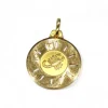 Best Colgante horóscopo Escorpio oro 18k - 1,6cm Colgante De Horóscopo