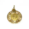 Online Colgante horóscopo Leo oro 18k - 1,crm - 1,7gr Colgante De Horóscopo