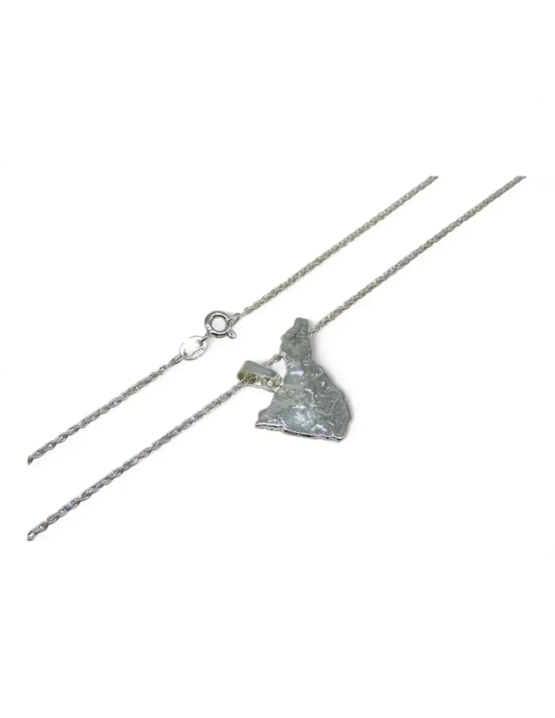 Online Colgante Isla Tenerife Plata 925 en relieve Gargantillas De Plata