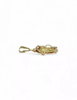 Best Sale Colgante medalla de la madre con cinco circonitas oro 18k Medalla De La Virgen|Colgante Con La Virgen