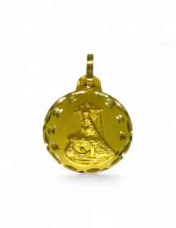 New Colgante medalla virgen de las Angustias oro 18k Medalla De La Virgen|Colgante Con La Virgen