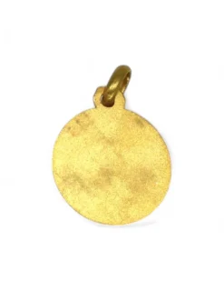 Outlet Colgante medalla Virgen niña labrada oro 18k Medalla De La Virgen|Colgante Con La Virgen