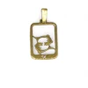 Flash Sale Colgante Piscis con diamante oro 18k Colgantes Con Brillantes|Colgante De Horóscopo