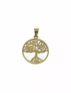 Shop Colgante Árbol de la Vida oro 18k Colgante De Árbol De La Vida