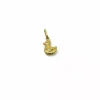Sale Colgante silueta patito brillo oro 18k Colgante De Animales