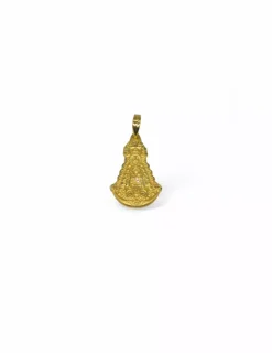Flash Sale Colgante Virgen del Rocío oro 18k - 3,5cm Medalla De La Virgen|Colgante Con La Virgen