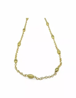 Best Collar con óvalos oro 18k - 45cm Gargantillas De Oro
