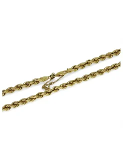 Discount Cordón salomónico oro 18k - 60cm Cordones De Oro|Cadenas De Oro