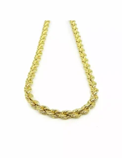 Discount Cordón salomónico oro 18k - 50x0.5cm Cordones De Oro