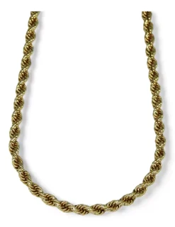 Shop Cordón salomónico oro 18k - 40x0.3cm Cordones De Oro|Cadenas De Oro