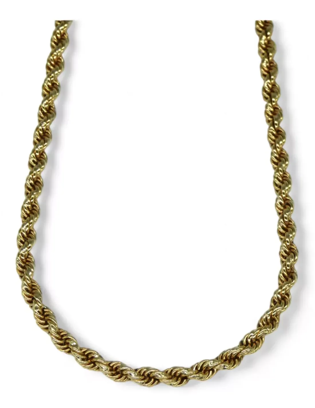Shop Cordón salomónico oro 18k - 40x0.3cm Cordones De Oro|Cadenas De Oro
