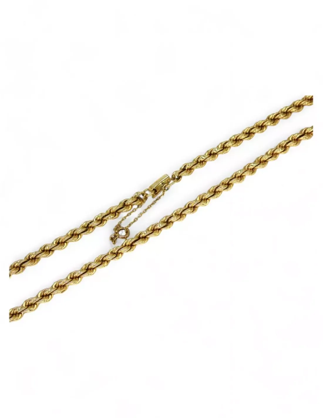 Store Cordón salomónico oro 18k -50x0.4cm Cordones De Oro|Cadenas De Oro