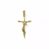 Sale Crucifijo con Cristo en relieve oro 18k - 4cm Crucifijo