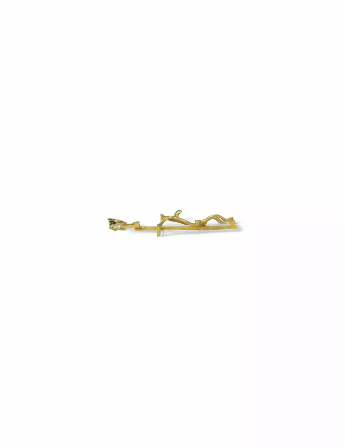 Sale Crucifijo con Cristo en relieve oro 18k - 4cm Crucifijo