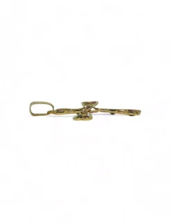 Sale Cruz calada con circonitas, rubíes y zafiros oro 18k Cruces Especiales