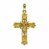 Discount Cruz calada Cristo relieve oro 18k Crucifijo|Colgante De Cristo