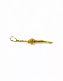 Discount Cruz calada Cristo relieve oro 18k Crucifijo|Colgante De Cristo