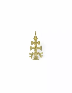 Hot Cruz Caravaca oro 18k - 3.2cm - 2,6gr Cruz Caravaca