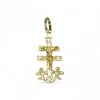 Store Cruz de Caravaca oro 18k - 3cm Cruz Caravaca
