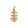 Outlet Cruz de Caravaca oro 18k - 2.5cm Cruz Caravaca