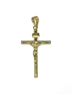 Best Cruz de cristo oro 18k - 4cm Crucifijo|Colgante De Cristo