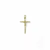 Flash Sale Cruz fina Cristo oro 18k Crucifijo