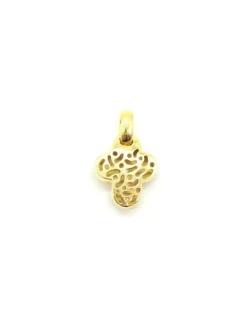 Cheap Cruz satinada con diamante central oro 18k Colgantes Con Brillantes|Cruces Especiales