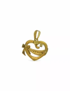 Hot Dije corazón "te amo" oro 18k Colgante De Corazones