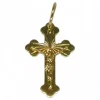 Clearance Dije cruz con cristo oro 18k Colgante De Cristo