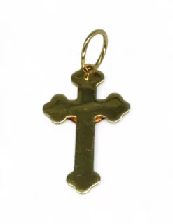 Clearance Dije cruz con cristo oro 18k Colgante De Cristo