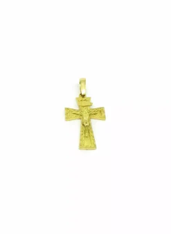 Store Dije Cruz oro 18k Medalla De Cristo|Colgante De Cristo
