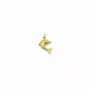 Cheap Dije delfín brillo-mate oro 18k Colgante De Animales