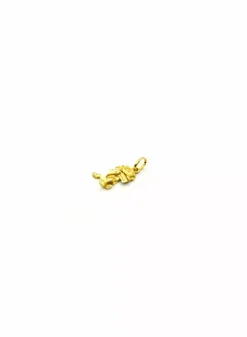 Outlet Dije niña letra C oro 18k Colgante Para Bebé Y Niños|Colgante Con Iniciales