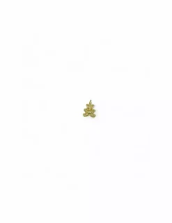 Fashion Dije oso oro 18k Colgante De Animales