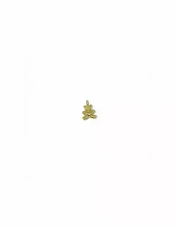 Fashion Dije oso oro 18k Colgante De Animales