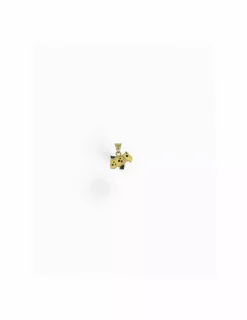 Best Sale Dije perro esmaltado oro 18k Colgante De Animales