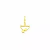 Discount Dije pinza con corazones oro 18k Colgante De Corazones