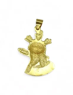 Hot Dije silueta del Cristo del Gran Poder oro 18k Medalla De Cristo|Colgante De Cristo