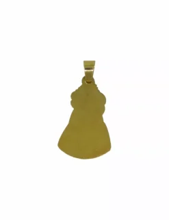 Online Dije silueta Virgen Divina Pastora oro 18k Medalla De La Virgen|Colgante Con La Virgen