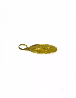 Discount Escapulario corazón de Jesús y virgen de las Angustias oro 18k Medalla De La Virgen|Colgante Con La Virgen