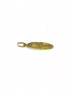 Online Escapulario corazón de Jesús y Virgen del Carmen calado oro 18k Medalla De La Virgen|Colgante Con La Virgen