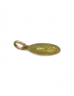 Sale Escapulario Virgen del Carmen y Corazón de Jesús oro 18k - 1.40cm Medalla De La Virgen|Medalla De Cristo